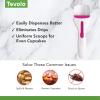 imageTovolo Cupcake Scoop Batter Dispenser  Easy to Use Baking Scoop for Muffins Cupcakes Cookie Dough ampamp Pancakes  Unique Baking Supplies Gadgets ampamp Appliances for Kitchen BPA Free ampamp Dishwasher SafeFuchsia