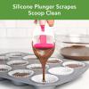 imageTovolo Cupcake Scoop Batter Dispenser  Easy to Use Baking Scoop for Muffins Cupcakes Cookie Dough ampamp Pancakes  Unique Baking Supplies Gadgets ampamp Appliances for Kitchen BPA Free ampamp Dishwasher SafeFuchsia