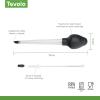 imageTovolo EasytoUse Angle Tipped Dripless Baster for Turkey Roasting DishwasherSafe BPAFree Silicone ampamp Plastic Large 1 Count ClearClear