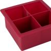 imageTovolo Elements Set of 2 Silicone ExtraLarge Ice Cubes for Whiskey Bourbon Cocktails ampamp More BPAFree ampamp DishwasherSafe XL Trays Cool GraySangria