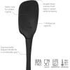 imageTovolo FlexCore All Silicone Deep Spoon with Angle Head CharcoalBlack
