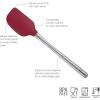imageTovolo FlexCore Stainless Steel Handled Spatula HeatResistant ampamp BPAFree Silicone Turner Head Safe for Cast Iron ampamp NonStick Cookware DishwasherSafe Home ampamp KitchenCayenne
