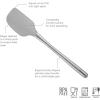 imageTovolo FlexCore Stainless Steel Handled Spatula HeatResistant ampamp BPAFree Silicone Turner Head Safe for Cast Iron ampamp NonStick Cookware DishwasherSafe Home ampamp KitchenOyster Gray