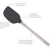 imageTovolo FlexCore Stainless Steel Handled Spatula HeatResistant ampamp BPAFree Silicone Turner Head Safe for Cast Iron ampamp NonStick Cookware DishwasherSafe Home ampamp KitchenCharcoal