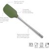 imageTovolo FlexCore Stainless Steel Handled Spatula HeatResistant ampamp BPAFree Silicone Turner Head Safe for Cast Iron ampamp NonStick Cookware DishwasherSafe Home ampamp KitchenPesto