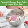 imageTovolo FlexCore Stainless Steel Handled Spatula HeatResistant ampamp BPAFree Silicone Turner Head Safe for Cast Iron ampamp NonStick Cookware DishwasherSafe Home ampamp KitchenPink Sorbet
