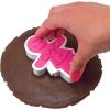 imageTovolo Gingerbread Girls Templates Reverse Dishwasher Safe Set of 6 Cookie Stamps with CutterGingerbread Girl