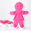 imageTovolo Gingerbread Girls Templates Reverse Dishwasher Safe Set of 6 Cookie Stamps with CutterGingerbread Girl