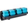 imageTovolo King Cube Ice Mold System Crystal Clear Seamless 2 Inch Cubes for Whiskey Cocktails ampamp More  Set of 4 MoldsKing Cube Clear Ice System