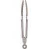 imageTovolo Kitchen Cooking Stainless Steel Tongs 9quot with Silicone Grip ampamp Easy Lock Mechanism for Serving Salad and Ice Charcoal GrayCharcoal  Gray