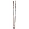 imageTovolo Kitchen Cooking Stainless Steel Tongs 9quot with Silicone Grip ampamp Easy Lock Mechanism for Serving Salad and Ice Charcoal GrayCharcoal  Gray