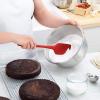 imageTovolo Kitchen Utensils Spatula Spoonula FullSize Scoop ampamp Spread Set of 4 Mini Tools Candy Apple RedCandy Apple