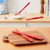 imageTovolo Kitchen Utensils Spatula Spoonula FullSize Scoop ampamp Spread Set of 4 Mini Tools Candy Apple RedCandy Apple