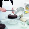 imageTovolo Kitchen Utensils Spatula Spoonula FullSize Scoop ampamp Spread Set of 4 Mini Tools Candy Apple RedCharcoal