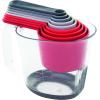 imageTovolo Magnetic Nested Measuring System Ideal for Wet and Dry Ingredients Dishwasher SafeTonal Red