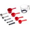 imageTovolo Magnetic Nested Measuring System Ideal for Wet and Dry Ingredients Dishwasher SafeTonal Red