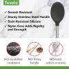 imageTovolo Mixing Stainless Steel Handle ScratchResistant ampamp HeatResistant Stirring Spoons Kitchen Utensil Safe for Nonstick Cookware ampamp Cast Iron Skillets Oyster Gray 15041201Charcoal