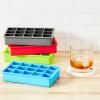 imageTovolo Perfect Cube Ice Mold Trays Sturdy Silicone Fade Resistant 125quot Cubes Assorted Set of 4Assorted