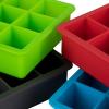 imageTovolo Perfect Cube Ice Mold Trays Sturdy Silicone Fade Resistant 125quot Cubes Assorted Set of 4Assorted
