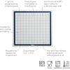 imageTovolo ProGrade Sil 12 Sheet Pan Mat wGrid for Baking Food and Meal Prep Cooking and MoreCookie Sheet with Grid