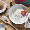 imageTovolo Seasons Greeting Holiday Spatulart Spatula Kitchen Utensil for Food and Meal Prep Baking Mixing Turning and MoreChristmas Thyme