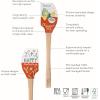 imageTovolo Seasons Greeting Holiday Spatulart Spatula Kitchen Utensil for Food and Meal Prep Baking Mixing Turning and MoreGuacin Around