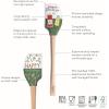 imageTovolo Seasons Greeting Holiday Spatulart Spatula Kitchen Utensil for Food and Meal Prep Baking Mixing Turning and MoreSeasons Greeting