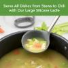 imageTovolo Silicone Ladle  CharcoalOyster Gray