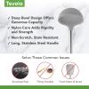 imageTovolo Silicone Ladle  CharcoalOyster Gray