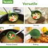imageTovolo Silicone Ladle  CharcoalPesto