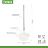 imageTovolo Silicone Ladle  CharcoalWhite