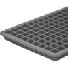 imageTovolo Silicone Mini Ice Cube Tray with Lid Charcoal  Silicone Tray for Freezing Mini IceBPAFree Silicone and PlasticCharcoal