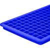 imageTovolo Silicone Mini Ice Cube Tray with Lid Charcoal  Silicone Tray for Freezing Mini IceBPAFree Silicone and PlasticStratus Blue