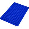 imageTovolo Silicone Mini Ice Cube Tray with Lid Charcoal  Silicone Tray for Freezing Mini IceBPAFree Silicone and PlasticStratus Blue