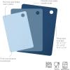imageTovolo Small Flexible Cutting Board Mats For Slicing Cutting Chopping ampamp Food Meal Prep Set of 4 Assorted 6133597Assorted Blues