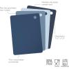 imageTovolo Small Flexible Cutting Board Mats For Slicing Cutting Chopping ampamp Food Meal Prep Set of 4 Assorted 6133597Assorted Blues