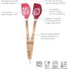 imageTovolo Spatulart Mini Spatulas with Cupcake Graphic Heat Resistant Dishwasher Safe  Set of 2