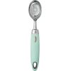 imageTovolo Stainless Steel Ice Cream Cookie Scoop Ergonomic Soft Serve Custard Scooper BPA Free Food Safe Dishwasher Safe IceCream Spade Slate GrayMint