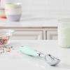 imageTovolo Stainless Steel Ice Cream Cookie Scoop Ergonomic Soft Serve Custard Scooper BPA Free Food Safe Dishwasher Safe IceCream Spade Slate GrayMint