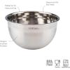 imageTovolo Stainless Steel Mixing Bowls 35 Qt  Metal Nesting Mixing Bowl with Rounded Lip for Easy Pour ampamp Minimal Mess  Large ampamp Small Dishwasher Safe Kitchen Supplies for Prep ampamp Cooking312Quart