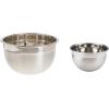 imageTovolo Stainless Steel Mixing Bowls 35 Qt  Metal Nesting Mixing Bowl with Rounded Lip for Easy Pour ampamp Minimal Mess  Large ampamp Small Dishwasher Safe Kitchen Supplies for Prep ampamp Cooking312Quart