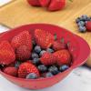 imageTovolo Strawberry Huller Stainless Steel Fruit Huller ampamp Pitter Reusable Strawberry Stem Remover With EasyGrip Handle DishwasherSafe ampamp BPAfreeCayenne