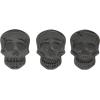 imageTovolo Sugar Skull Templates Reverse Dishwasher Safe Set of 6 Cookie Stamps with Cutter LimeWhite 8122492Black