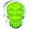 imageTovolo Sugar Skull Templates Reverse Dishwasher Safe Set of 6 Cookie Stamps with Cutter LimeWhite 8122492LimeWhite