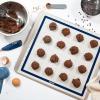 imageTovolo TrueBake Sil 12 Sheet Pan Mat wGrid for Baking Food and Meal Prep Cooking and MoreCookie Sheet