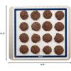 imageTovolo TrueBake Sil 12 Sheet Pan Mat wGrid for Baking Food and Meal Prep Cooking and MoreCookie Sheet