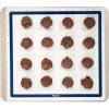 imageTovolo TrueBake Sil 12 Sheet Pan Mat wGrid for Baking Food and Meal Prep Cooking and MoreCookie Sheet