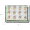 imageTovolo TrueBake Sil 12 Sheet Pan Mat wGrid for Baking Food and Meal Prep Cooking and MoreHalfSheet