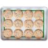 imageTovolo TrueBake Sil 12 Sheet Pan Mat wGrid for Baking Food and Meal Prep Cooking and MoreHalfSheet