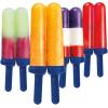imageTovolo Twin Ice Pop Molds DripGuard Handle 4 Oz Ice Pops Set of 4 Twin Ice Pop Molds Popsicle Makers with Reusable Sticks MessFree Frozen Treats GreenGreen